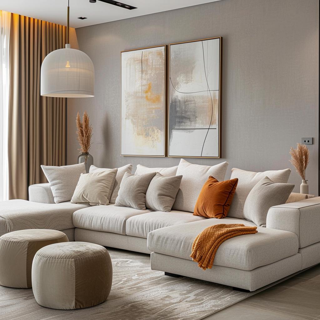 clean sofa